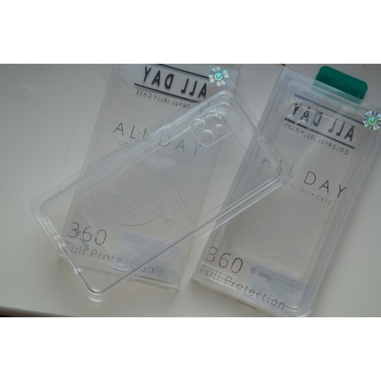 Samsung Galaxy M51 dėklas nugarėlė All Day, clear
