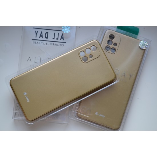 Samsung Galaxy M51 dėklas nugarėlė All Day, gold