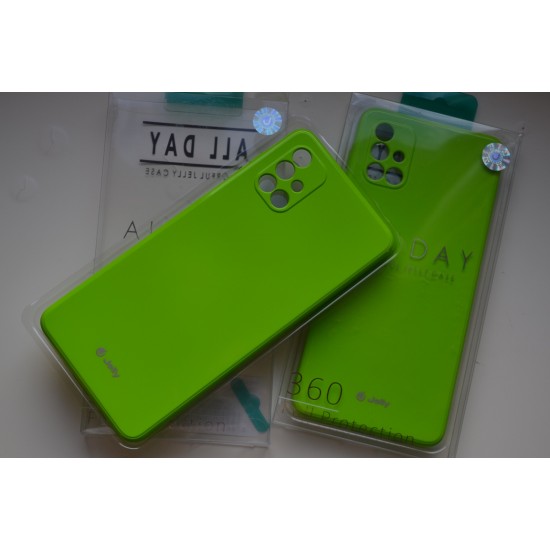 Samsung Galaxy M51 dėklas nugarėlė All Day, lime