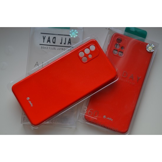 Samsung Galaxy M51 dėklas nugarėlė All Day, red