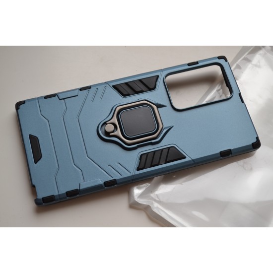 Samsung Galaxy Note 20 Ultra dėklas nugarėlė RingCase, mėlynas