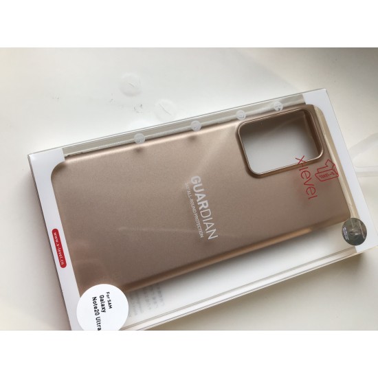 Samsung Galaxy Note 20 Ultra dėklas nugarėlė X-Level Guardian, auksinis