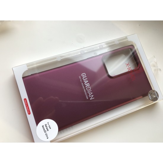 Samsung Galaxy Note 20 Ultra dėklas nugarėlė X-Level Guardian, bordo