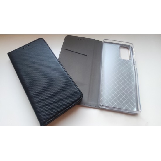Samsung Galaxy Note 20 dėklas knygutė Magnet Book, juodas