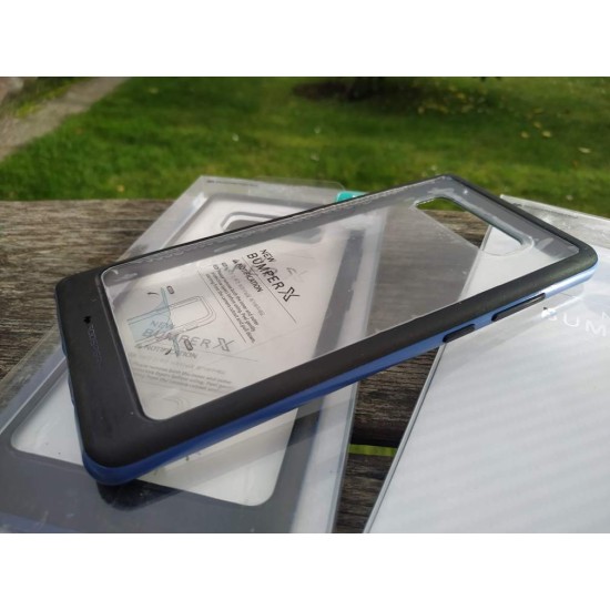 Samsung Galaxy Note 8 dėklas nugarėlė Mercury Bumper X, mėlynas