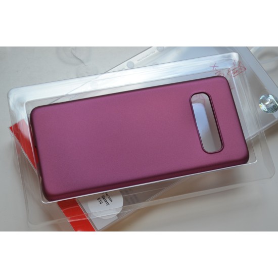 Samsung Galaxy S10+ Plus dėklas nugarėlė X-Level Guardian, wine