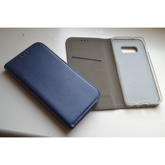 Samsung Galaxy S10e dėklas knygutė Magnetic, mėlynas