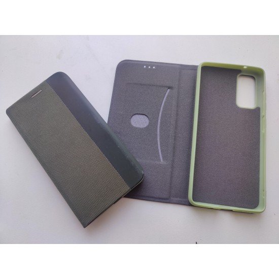 Samsung Galaxy S20 FE dėklas knygutė Senso, chaki