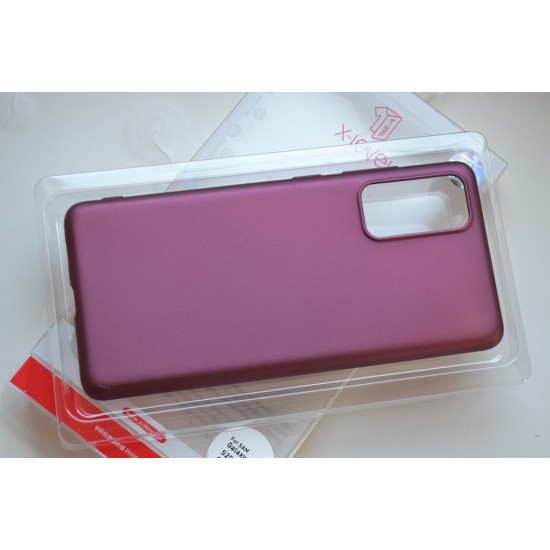 Samsung Galaxy S20 FE silikoninis dėklas X-Level, bordo