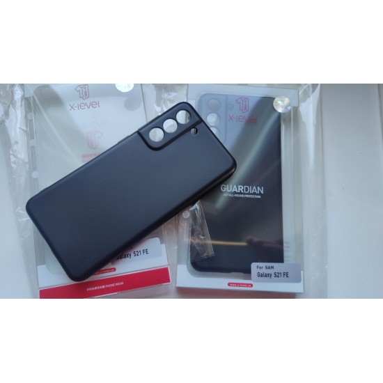 Samsung Galaxy S21 FE 5G dėklas nugarėlė X-Level, juodas