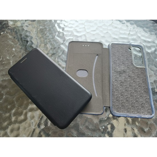 Samsung Galaxy S22 5G dėklas knygutė Diva, juodas