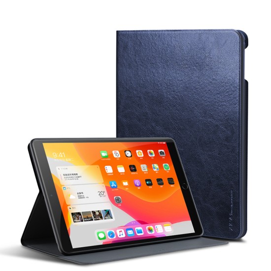 Samsung Galaxy Tab A 8.0 2019 atverčiamas dėklas X-Level, mėlynas