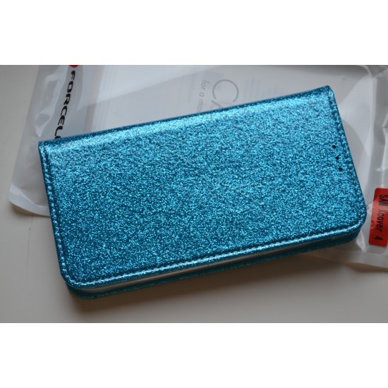 Samsung Galaxy Xcover 4 / 4S dėklas knygutė Shine, mėlynas