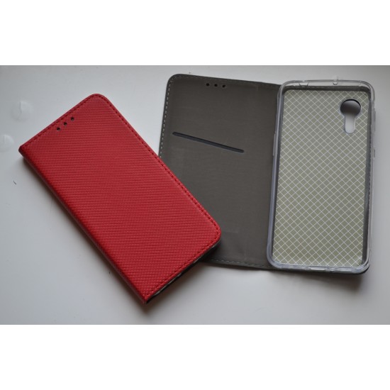 Samsung Galaxy Xcover 5 dėklas knygutė, raudonas