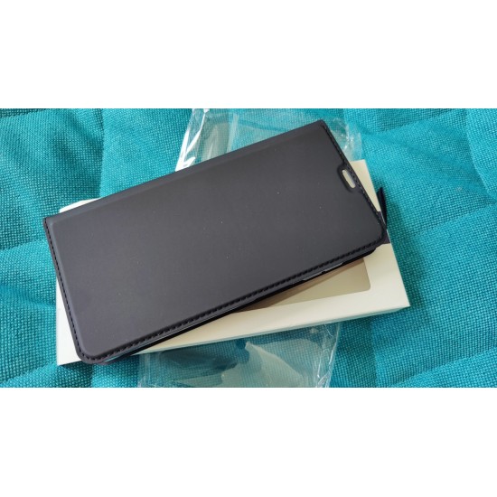 Samsung Galaxy Xcover Pro dėklas knygutė DuxDucis, juodas