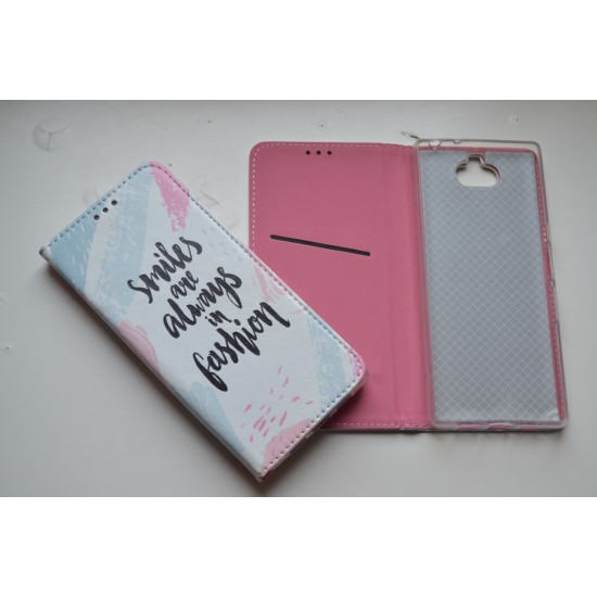 Sony Xperia 10 Plus dėklas knygutė, margas
