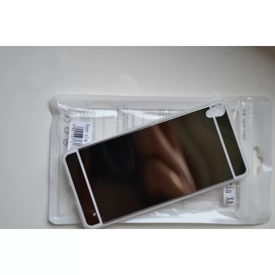 Sony Xperia XA silikoninis dėklas Mirror Case, juodas