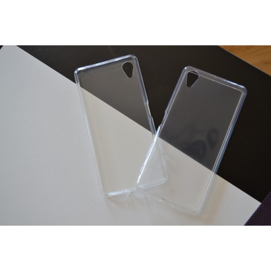 Sony Xperia XA silikoninis plonas dėklas, bespalvis