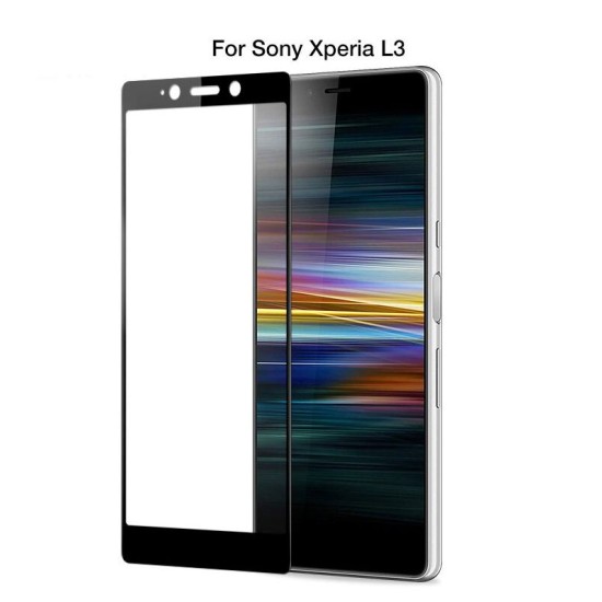 Sony Xperia L3 pilnas apsauginis ekrano stiklas