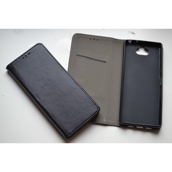 Sony Xperia 10 dėklas knygutė Magnetic, juodas
