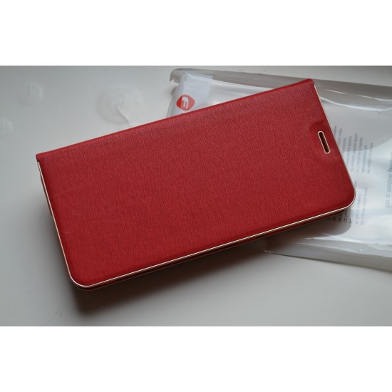 Xiaomi Redmi 10c / Poco C40 dėklas knygutė Luna, raudonas