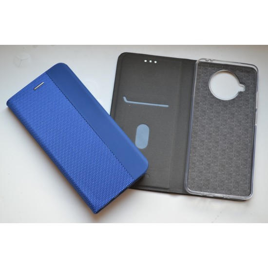 Xiaomi Mi 10T Lite dėklas knygutė Senso, mėlynas