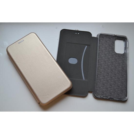 Xiaomi 12 / 12X dėklas knygutė Elegance, auksinis