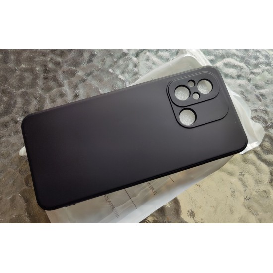 Xiaomi Redmi 12C dėklas nugarėlė, matinis juodas