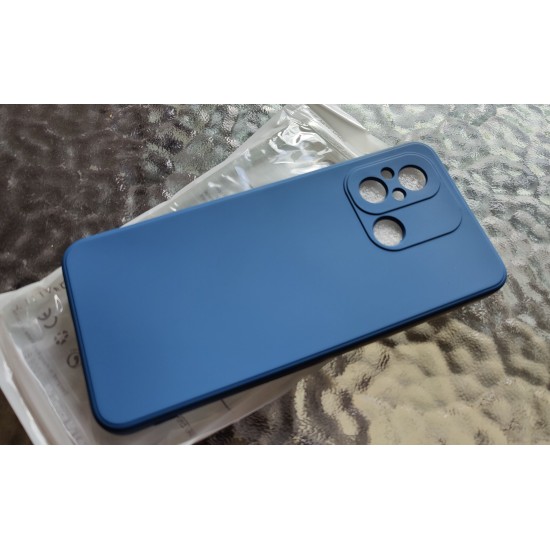Xiaomi Redmi 12C dėklas nugarėlė, matinis mėlynas