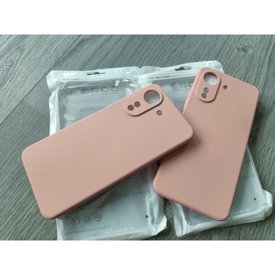 Xiaomi Redmi 13C 4G dėklas nugarėlė, matinis rausvas