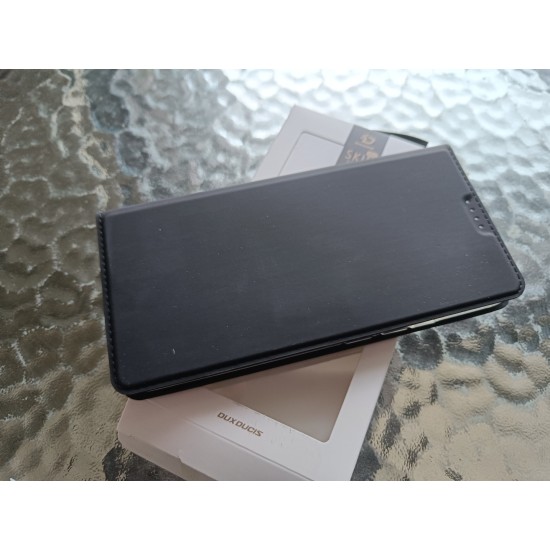 Xiaomi 13T / 13T Pro dėklas knygutė Dux Ducis, juodas