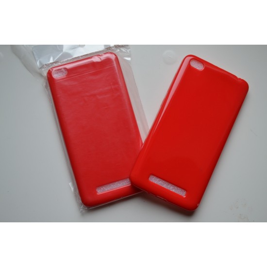 Xiaomi Redmi 4A silikoninis dėklas Candy Case, red