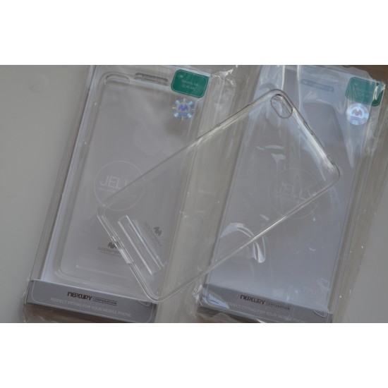 Xiaomi Redmi 4A silikoninis dėklas Goospery Jelly, clear