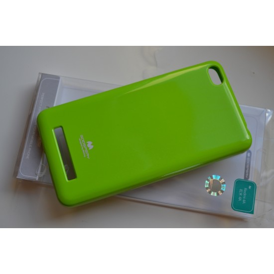 Xiaomi Redmi 4A silikoninis dėklas Goospery Jelly, lime