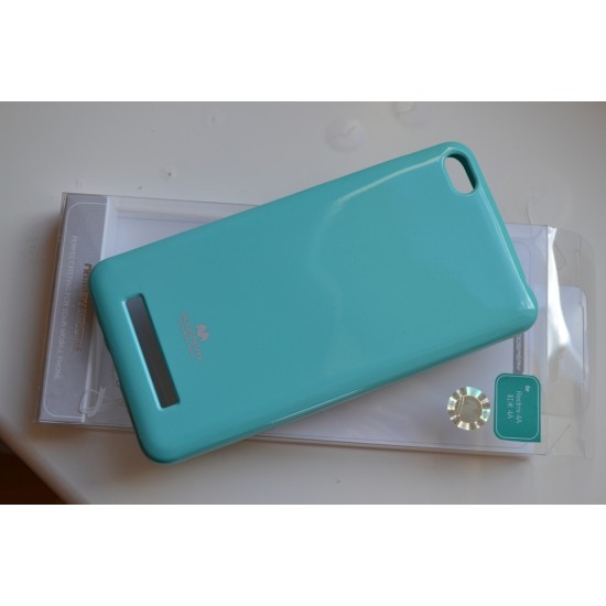 Xiaomi Redmi 4A silikoninis dėklas Goospery Jelly, mint