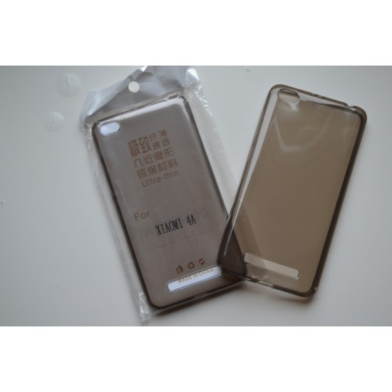 Xiaomi Redmi 4A silikoninis dėklas Ultra Slim, pilkas