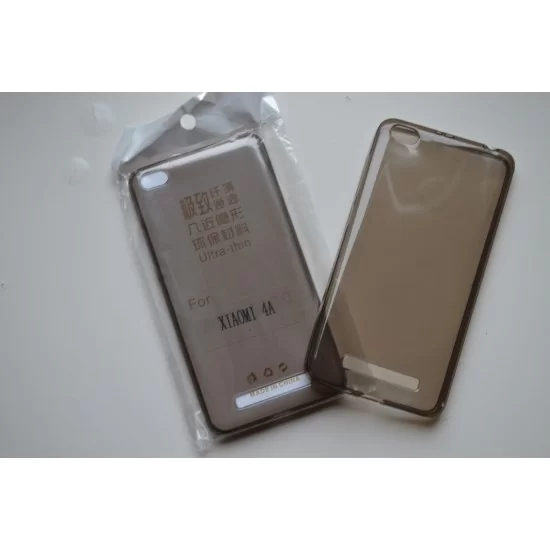 Xiaomi Redmi 4A silikoninis dėklas Ultra Slim, pilkas