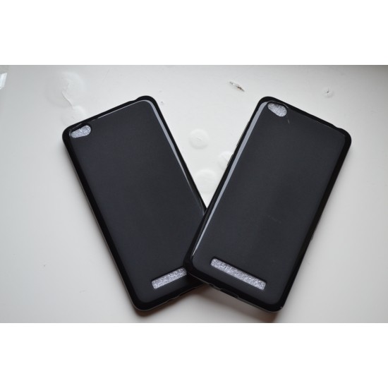 Xiaomi Redmi 4A silikoninis matinis dėklas, juodas