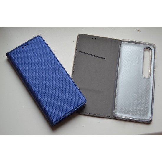 Xiaomi Mi 10 / Mi 10 Pro dėklas knygutė Magnet Book, mėlynas