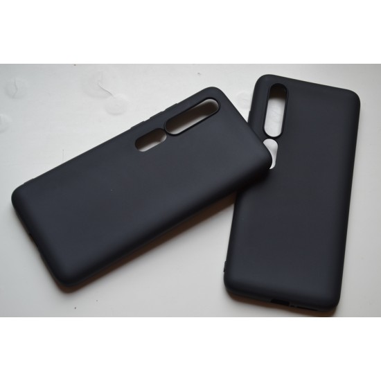 Xiaomi Mi 10 / Mi 10 Pro dėklas nugarėlė, matinis juodas