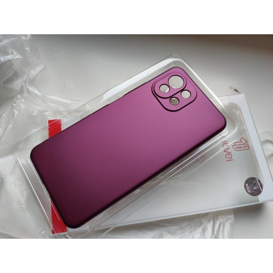 Xiaomi Mi 11 Lite 5G dėklas X-level, bordo