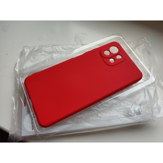 Xiaomi Mi 11 Lite 5G dėklas X-level, raudonas