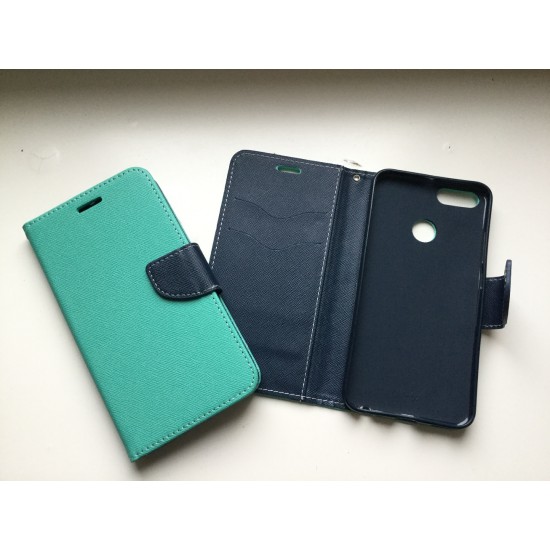 Xiaomi Mi 8 Lite dėklas knygutė Fancy, mėtinis