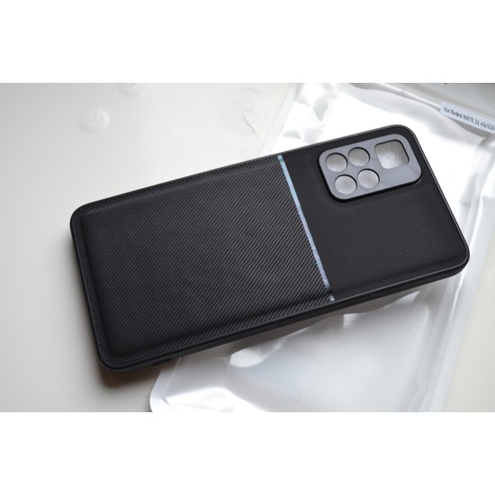 Xiaomi Redmi Note 11 / Note 11S dėklas silikoninis Noble, juodas