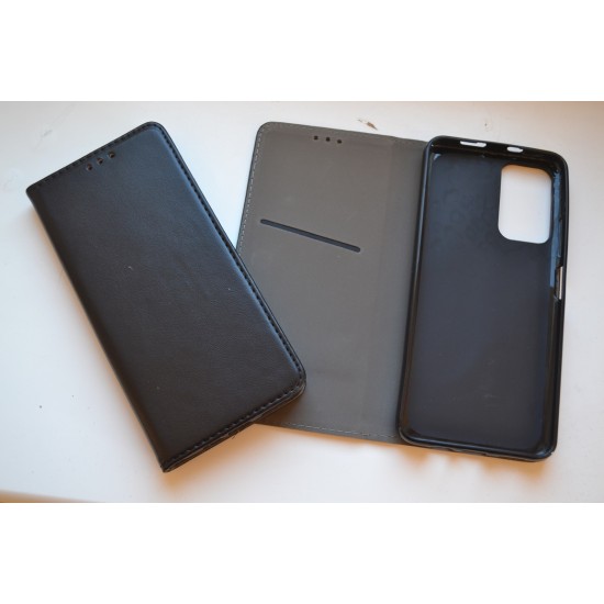 Xiaomi Redmi 12C dėklas knygutė, juodas