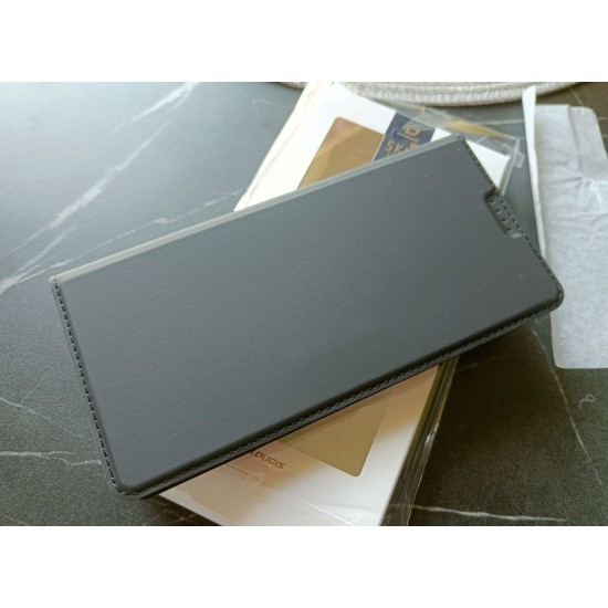 Xiaomi Redmi Note 13 Pro 5G dėklas knygutė DuxDucis, juodas