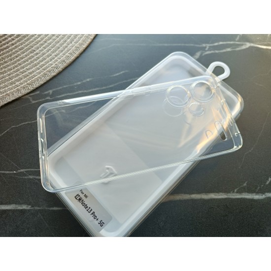 Xiaomi Redmi Note 13 Pro+ Plus 5G dėklas nugaerėlė, skaidrus