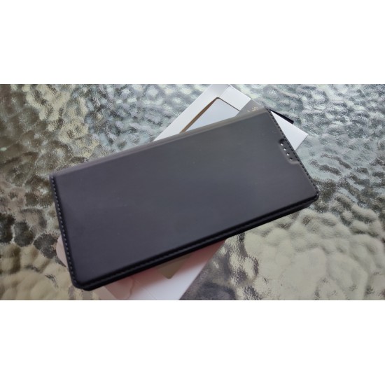 Xiaomi Poco F5 dėklas knygutė Dux Ducis, juodas