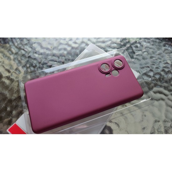Xiaomi Poco F5 dėklas nugarėlė X-Level, bordo