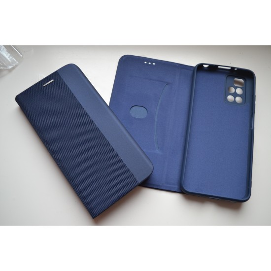 Xiaomi Redmi 10 dėklas knygutė Senso, mėlynas